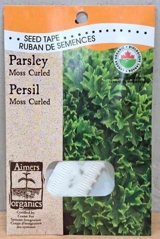 SEEDS - Parsley Moss Curled TAPE